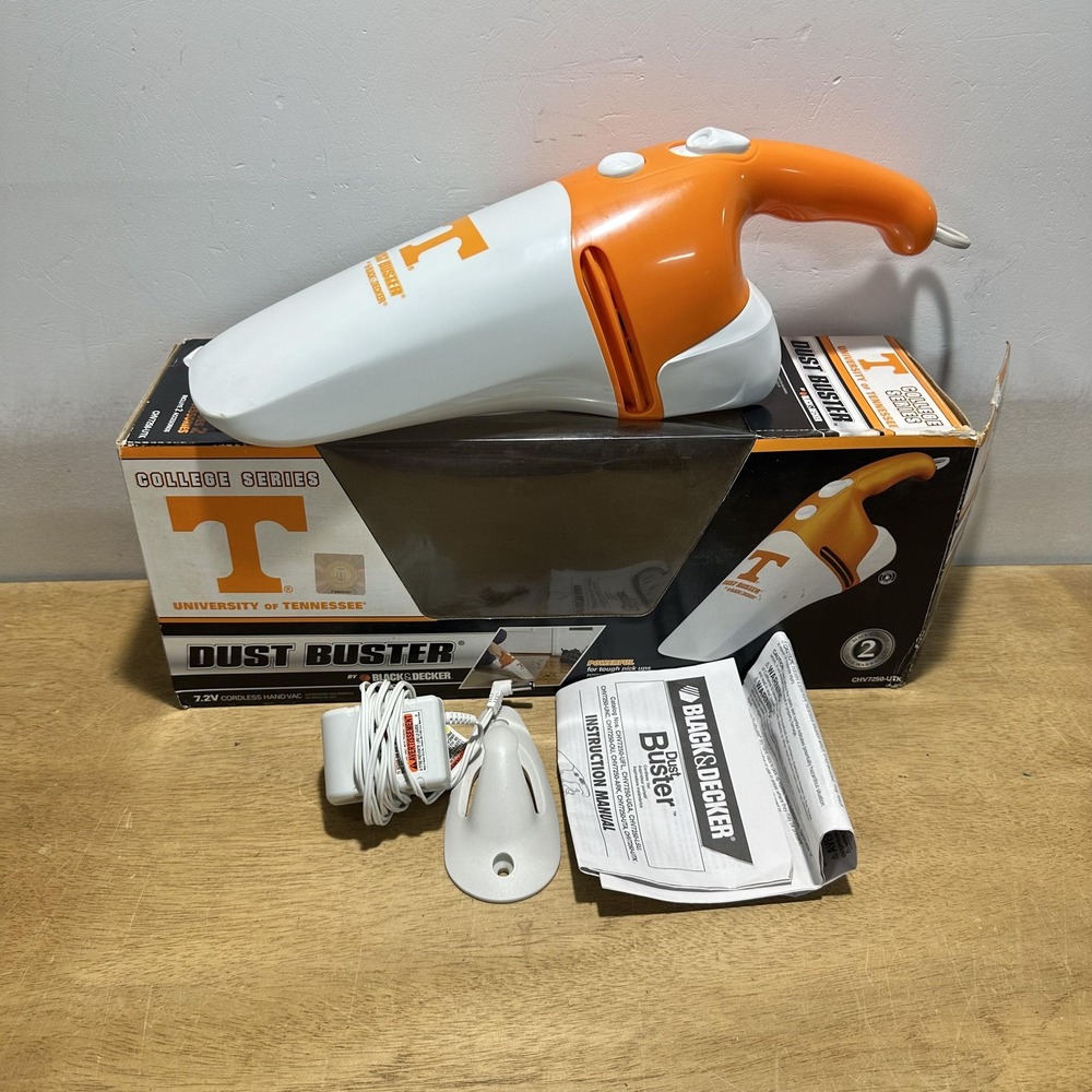 Black+Decker DustBuster CHV7250-UTK Hand Vac University of Tennessee College